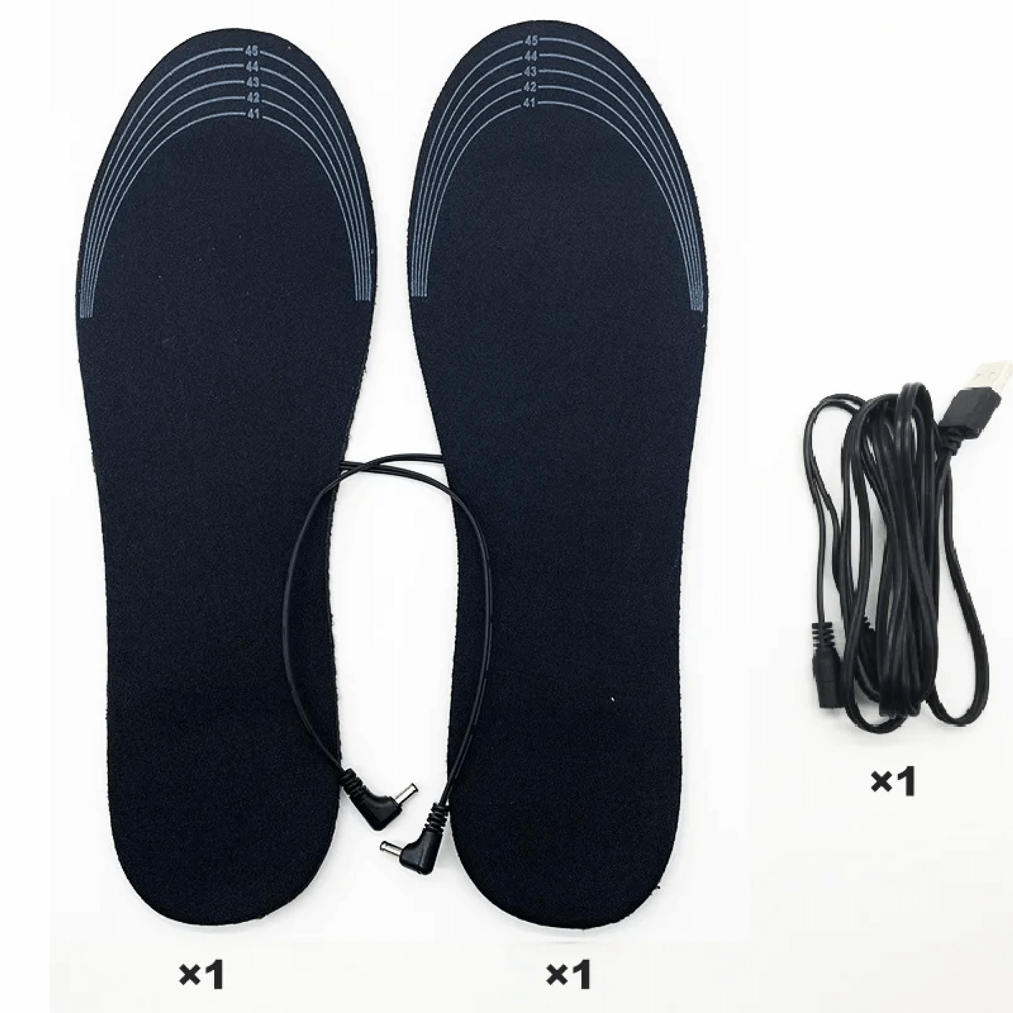 Verwarmde Inlegzolen Oplaadbaar USB Thermische Schoenzolen voor Werklaarzen Winterschoenen Maat 35-46 | Sansoti