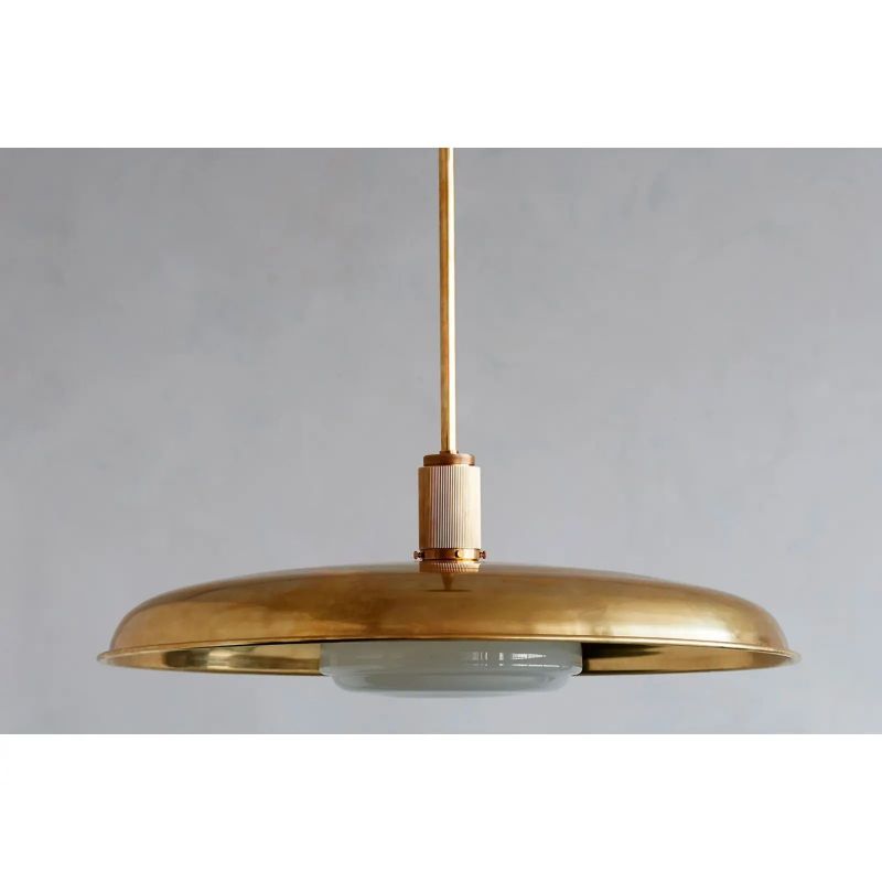 Suspension lustre en verre et métal, dimmable, blanc chaud, salle à manger, salon, design vintage, éclairage d’ambiance | Sansoti