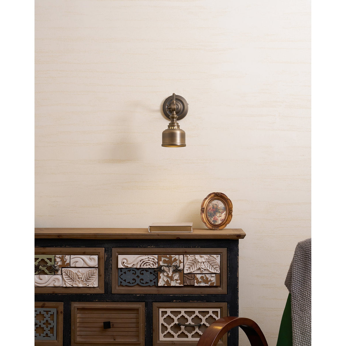 Wandlamp Verstelbaar Leesarmatuur Messing Antiek Brons Zwanenhals Stijl Slaapkamer Woonkamer Interieur Verlichting | Sansoti