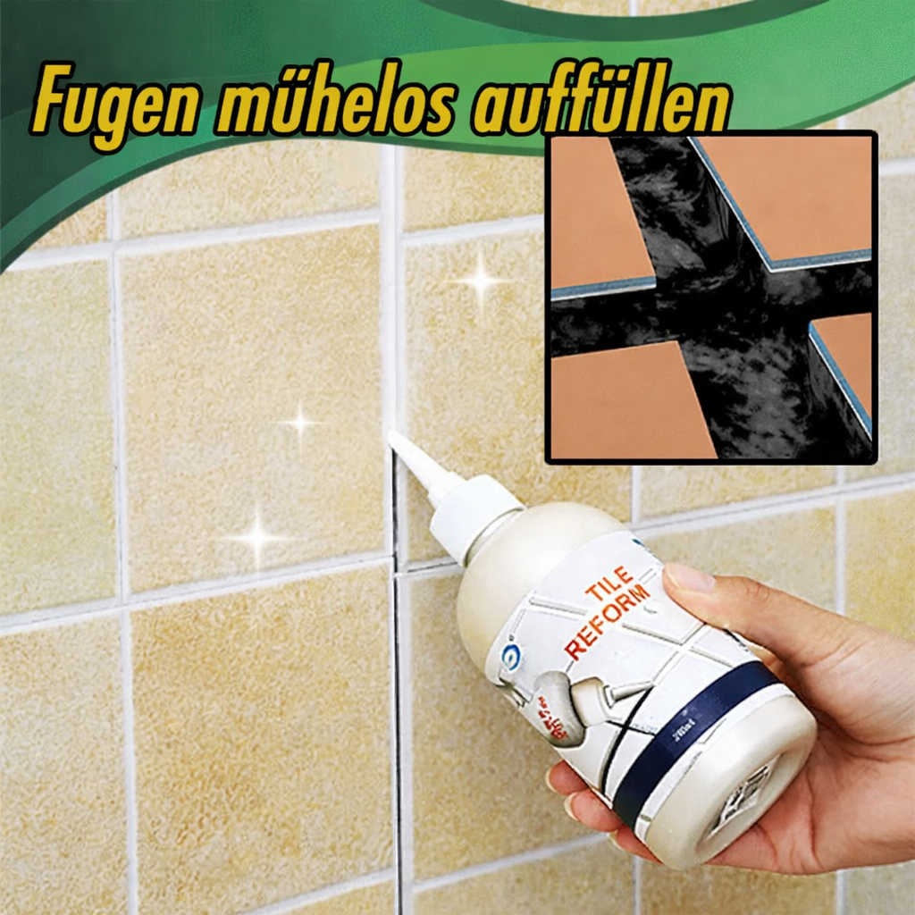 Voegreparatiestift Wit 250ml Waterdicht Schimmelwerend voor Tegels Badkamer Keuken | Sansoti