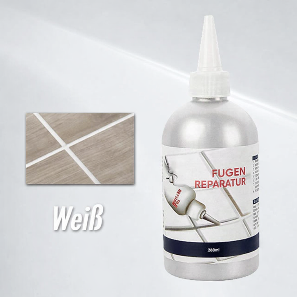 Voegreparatiestift Wit 250ml Waterdicht Schimmelwerend voor Tegels Badkamer Keuken | Sansoti