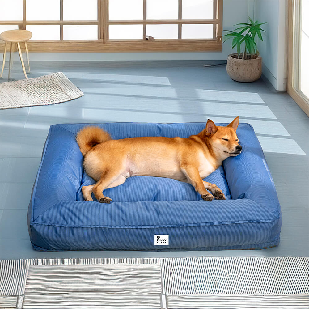 Orthopedisch Hondenkussen Volledig Ondersteunend Waterafstotend Bed Groot Steungevend Comfortabel Voor Honden | Sansoti