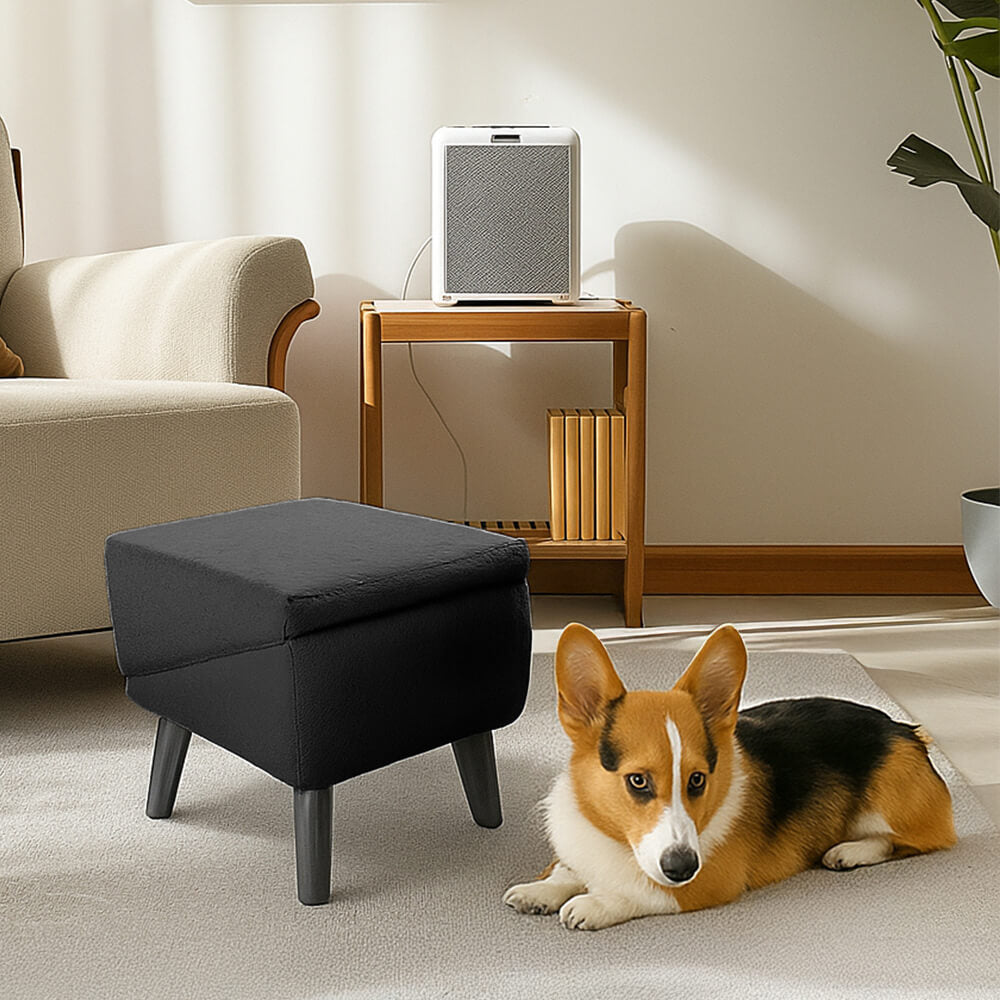 Opvouwbare Hondentrap & Kruk met Antislip Treden – Veilige Klimhulp voor Kleine Huisdieren & Puppy's | Sansoti