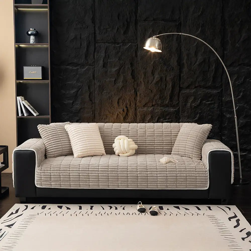 Waterdichte Eenzits Bankhoes 70×180 cm – Antislip Fleece Beschermer voor Fauteuil & Sofa Meubelbescherming | Sansoti