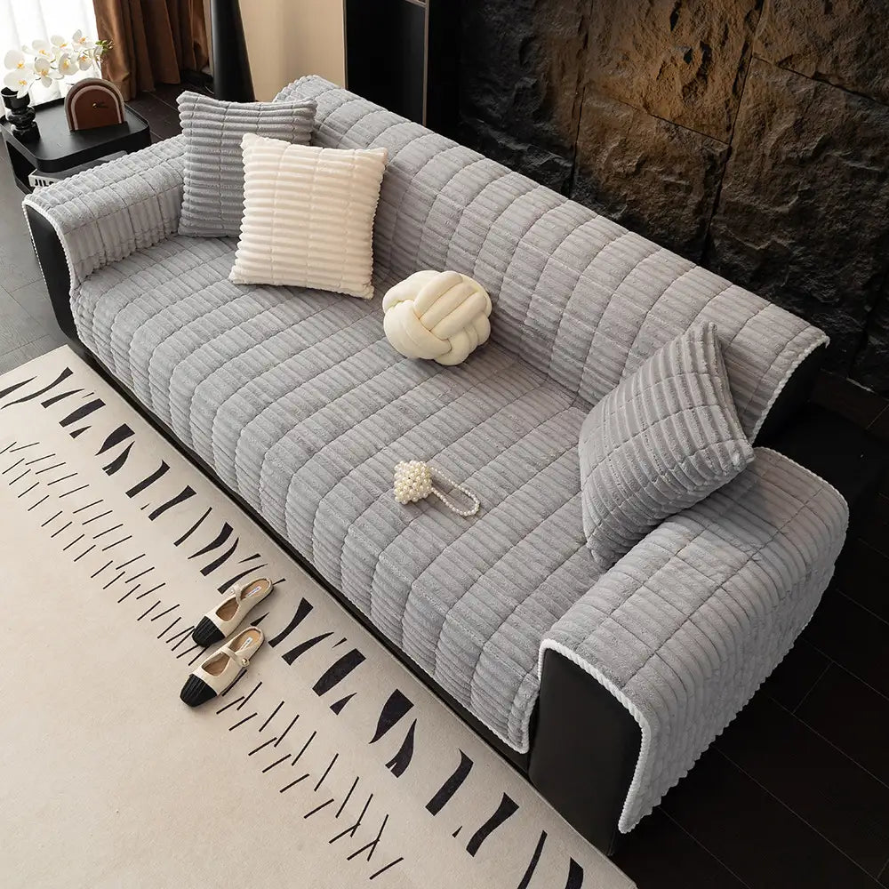 Waterdichte Eenzits Bankhoes 70×180 cm – Antislip Fleece Beschermer voor Fauteuil & Sofa Meubelbescherming | Sansoti