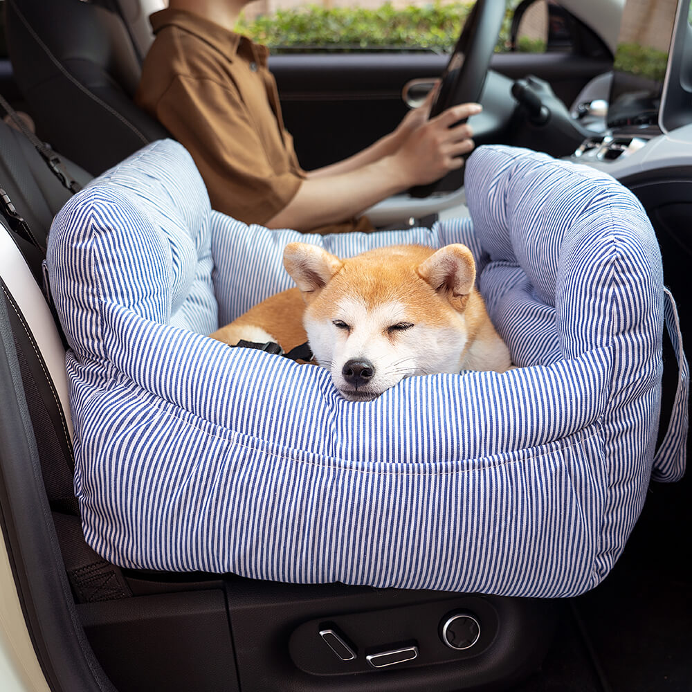 Hondenautostoel Draagbaar Reisbed Comfortabel Bolster Veilige Zetel voor Kleine Honden Katten Huisdieren | Sansoti