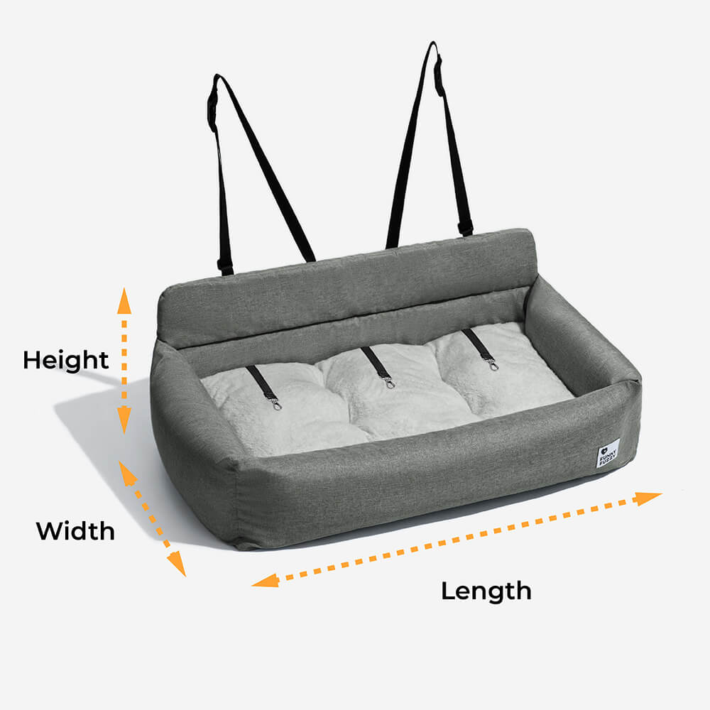 Autostoelhoes Hond Achterbank Waterafstotend 50x40x30 85x50x30 120x55x33 cm Wasbare Beschermhoes Auto Reizen | Sansoti