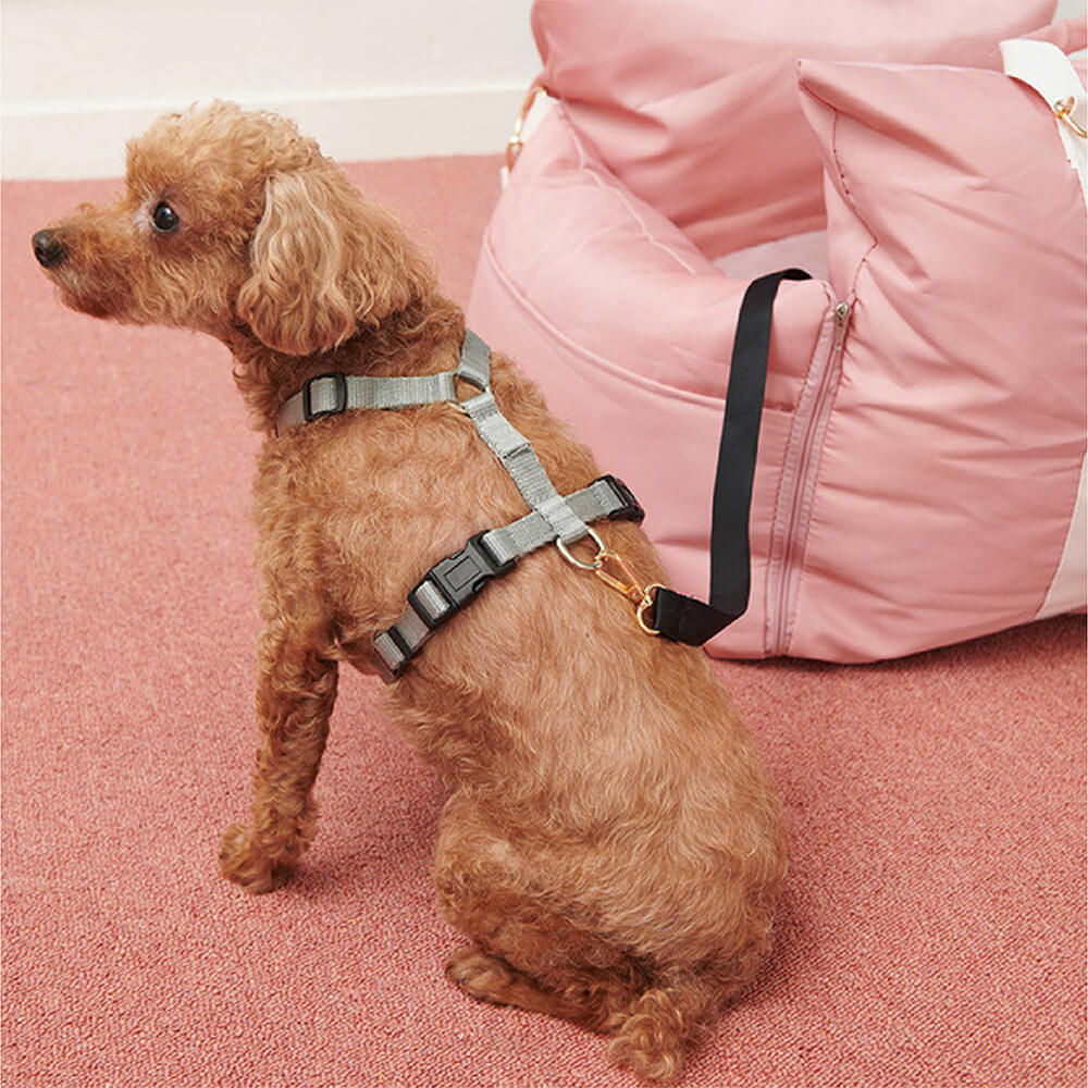 Autostoelbed voor Honden Waterbestendig First Class Comfortabele Reismand met Veiligheidsgordel Autodeken | Sansoti
