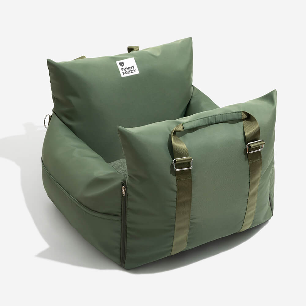 Autostoelbed voor Honden Waterbestendig First Class Comfortabele Reismand met Veiligheidsgordel Autodeken | Sansoti