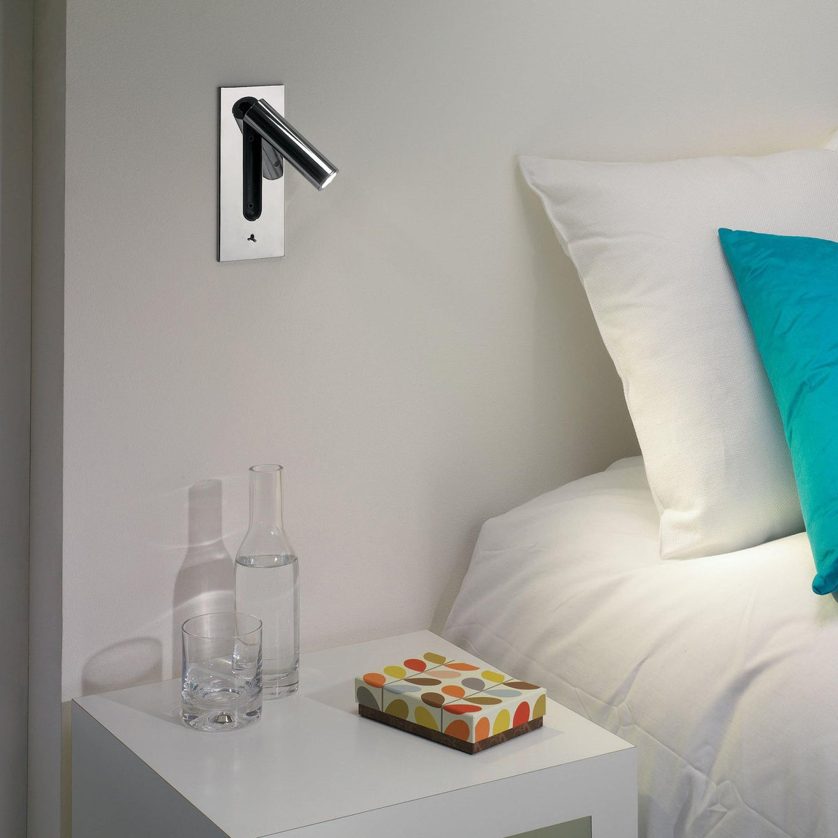 Industrielle Aluminium-Wandleuchte LED 3000K-6000K mit Schalter, minimalistische Design-Wandbeleuchtung für Innenräume | Sansoti