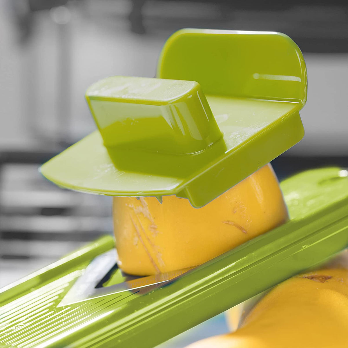 Groentesnijder 12-in-1 RVS Handmatig Wit Groen Multifunctioneel Keukengerei Julienne Blokjes Rasp Keuken | Sansoti