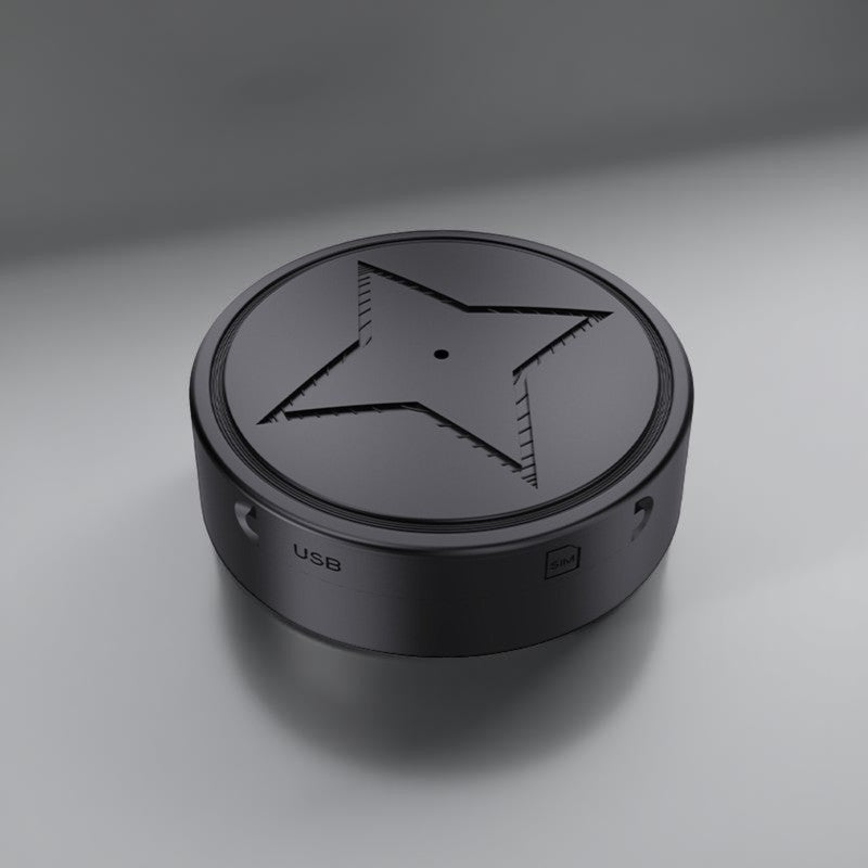 Compact GPS-volgapparaat met Magnetische Bevestiging Waterdicht Real-time Locatie Voertuigtracker Oplaadbaar Mini-formaat | Sansoti