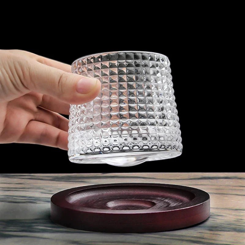 Draaibare Whiskyglazen Set – Loodvrij Kristal – Voor Intense Aromas en Stijlvol Genieten | Sansoti