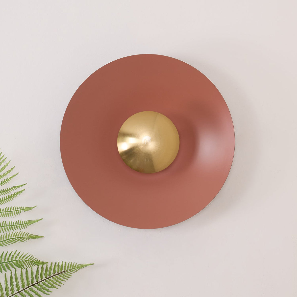 Round LED Wall Light Eclipse Metal Ceiling Light Modern Minimalist Lighting Living Room Bedroom | Sansoti
