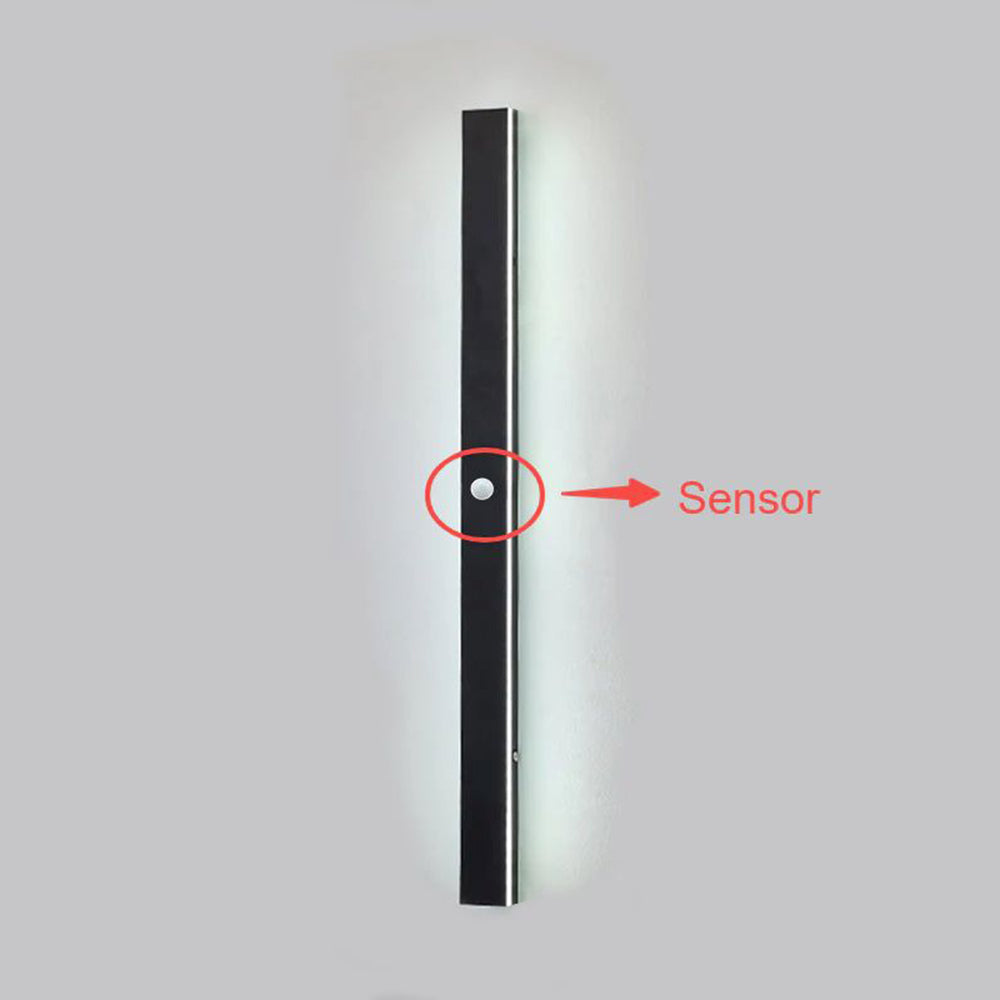 Außenlampe Wandleuchte LED Schwarz Aluminium IP65 30-200cm Modern | Restfield