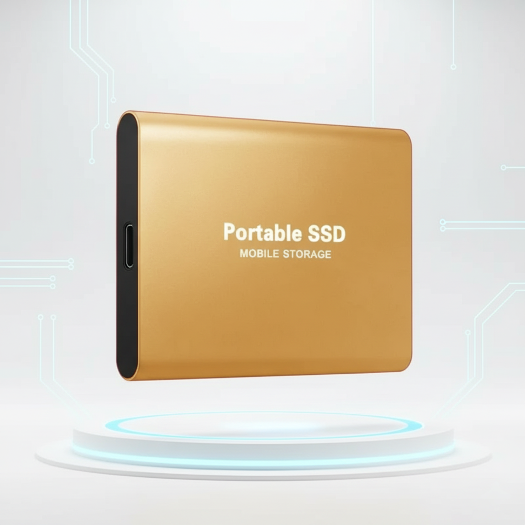 Externe SSD Schijf 128GB USB 3.1 Aluminiumbehuizing Draagbaar Snelle Dataopslag Compatibel PC Laptop | Sansoti