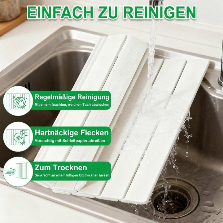 Absorberende Mat van Diatomeeënaarde 40×30 cm - Snel Drogend, Opvouwbaar, Keukenaccessoire voor Afwas en Servies | Sansoti