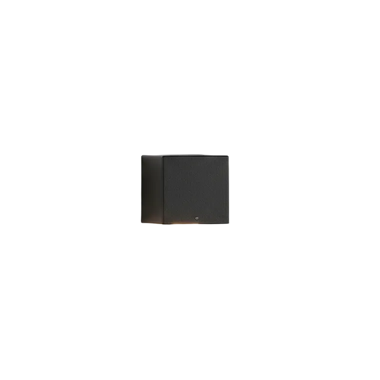 Quadratische Solar-Wandleuchte aus ABS 8x8cm, warmweiße LED-Außenbeleuchtung für Gartenweg und Terrasse, IP65, wiederaufladbar, wasserdicht | Sansoti