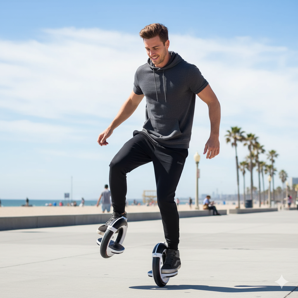 Foot Pedal Roller Skateboard Double Wheel PU Wheels Adults Sporty Exercise Gift Outdoor Fitness | Sansoti
