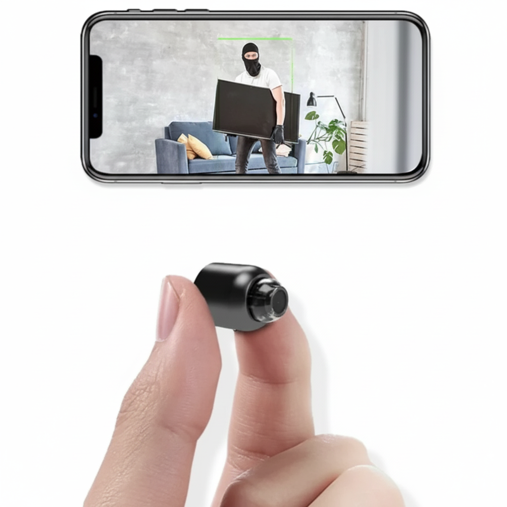 Draadloze WiFi Bewakingscamera 1080P Full HD Beveiligingscamera Bewegingsdetectie Nachtzicht App Babyfoon | Sansoti