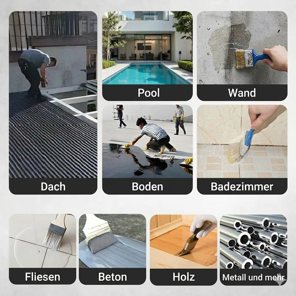 Waterdichte Coating voor Muren, Daken en Gevels – Transparante Afdichting tegen Vocht | Sansoti