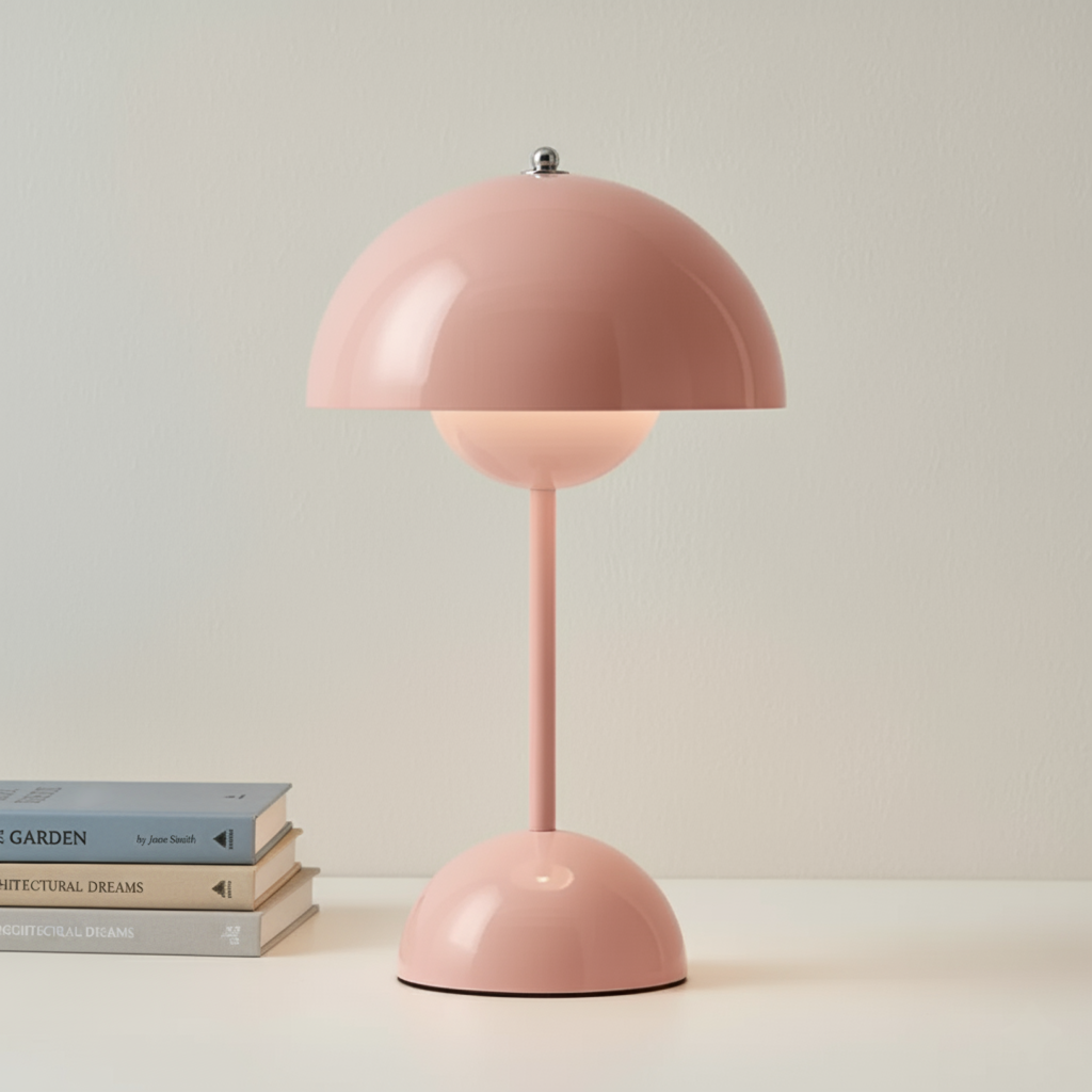 Lampe de Table Scandinave avec Lumière Chaude Dimmable – Lampe Design Minimaliste pour Salon & Chambre | Restfield