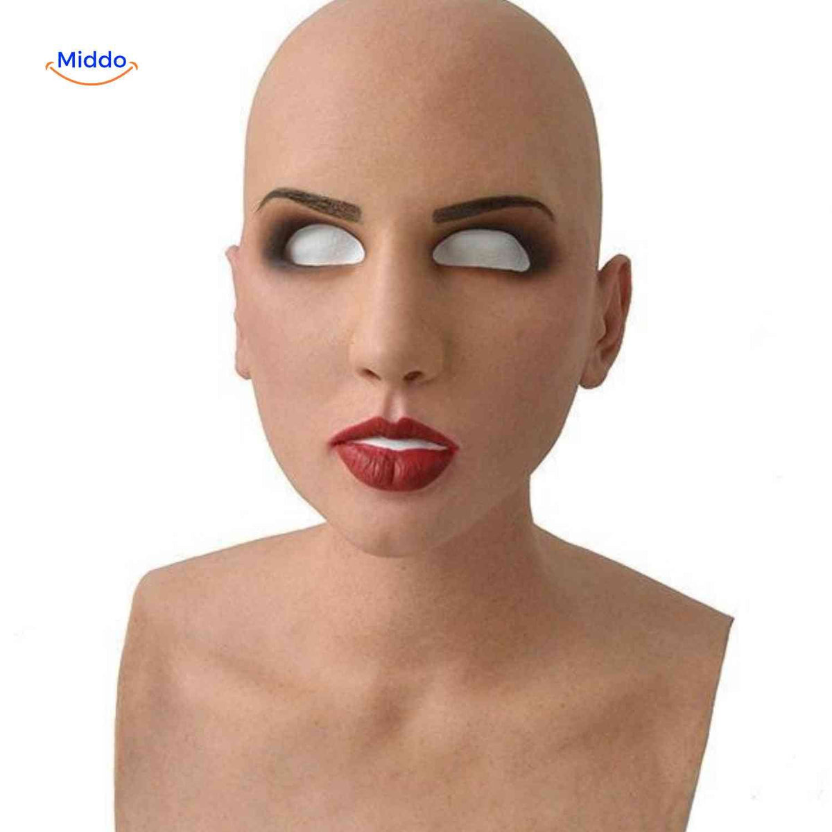 Realistic Latex Mask Older Man Woman Alien Halloween Cosplay Breathable Elastic Costume Party Costume | Sansoti