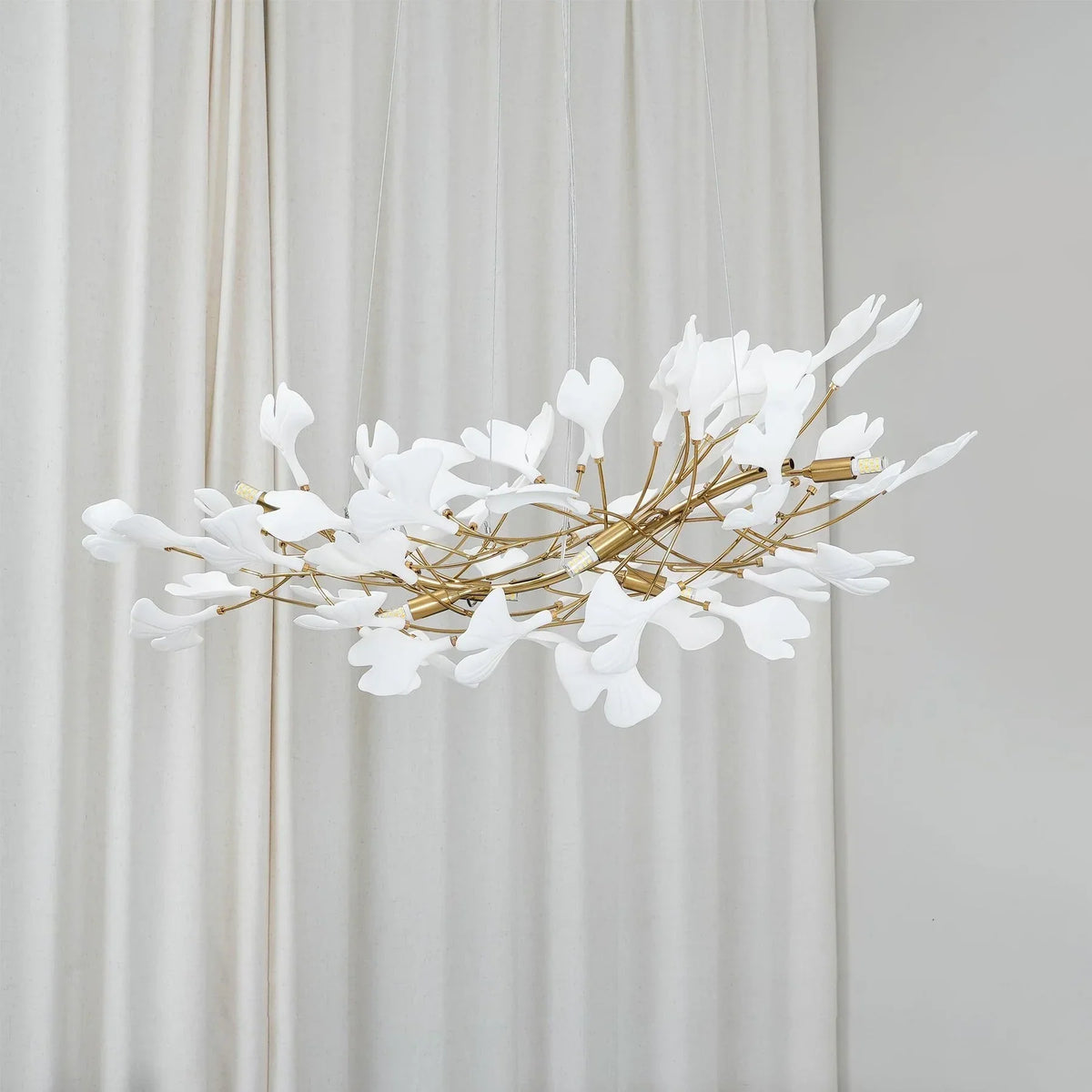 Keramik-Pendelleuchte U-Form Gold Nickel Wohnzimmer Esszimmer Schlafzimmer Deckenbeleuchtung Modernes Design | Sansoti