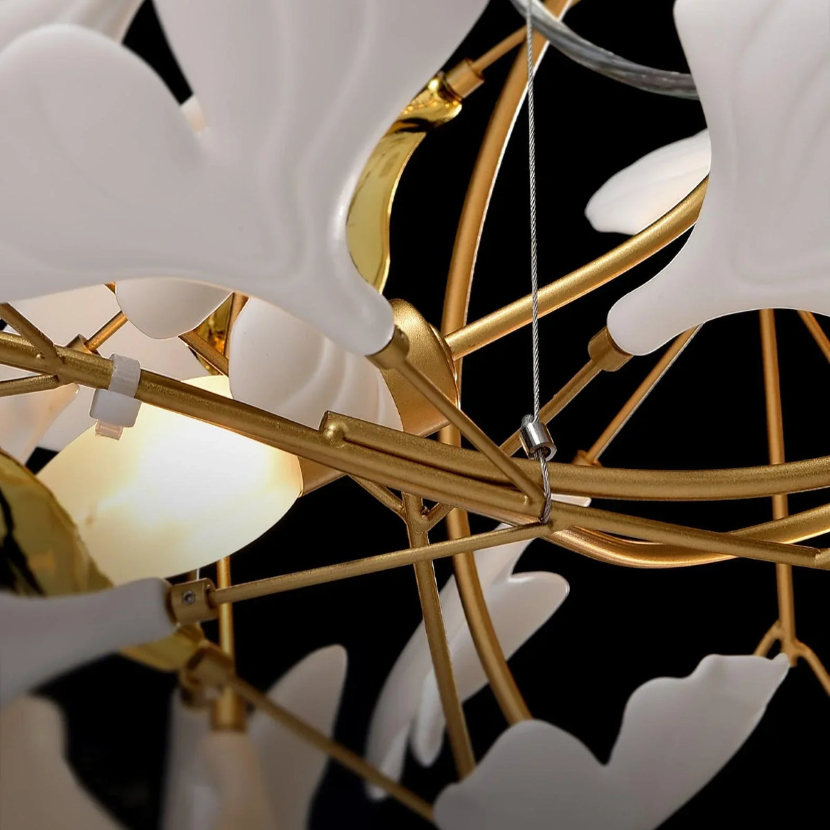 Keramik-Pendelleuchte U-Form Gold Nickel Wohnzimmer Esszimmer Schlafzimmer Deckenbeleuchtung Modernes Design | Sansoti