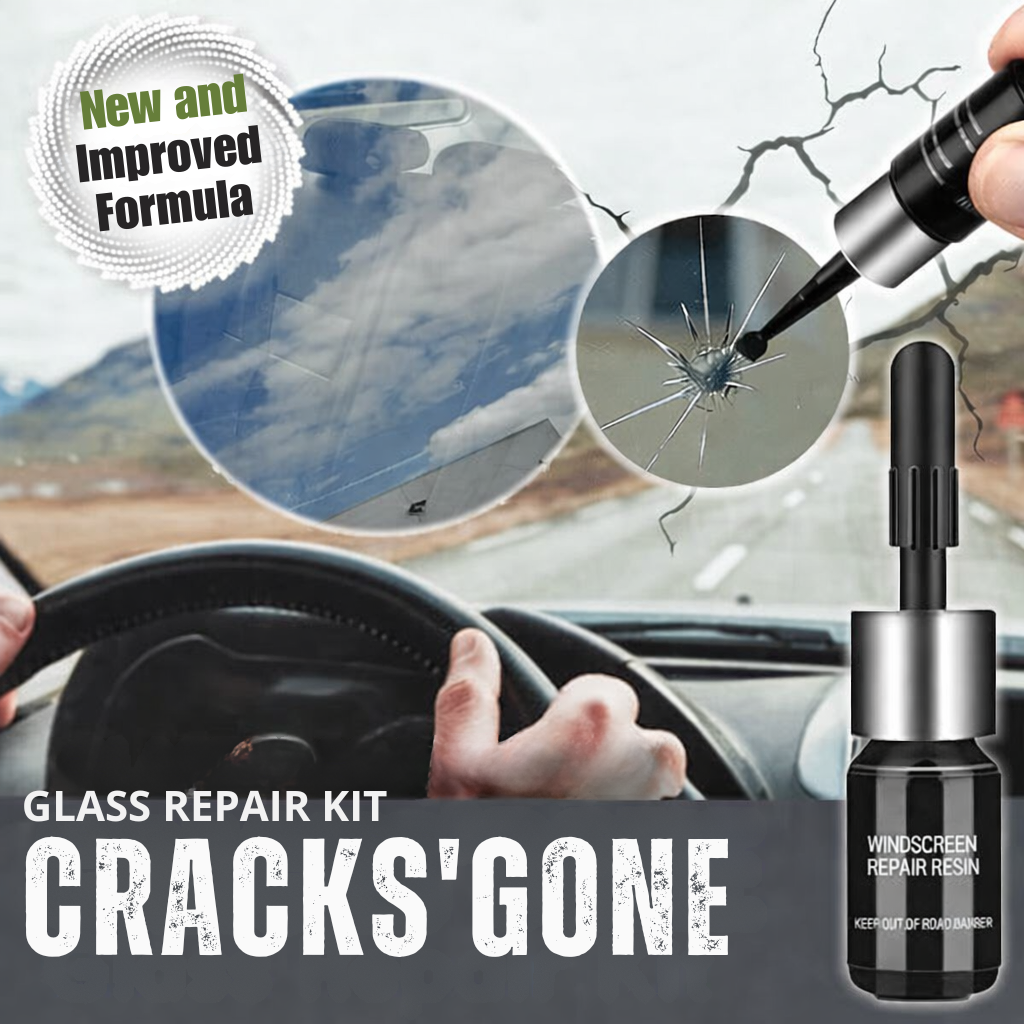 Glasreparatieset voor Autoruit en Smartphone | Professionele Herstelkit met Extra Sterke Formule | Transparant Resultaat | Sansoti