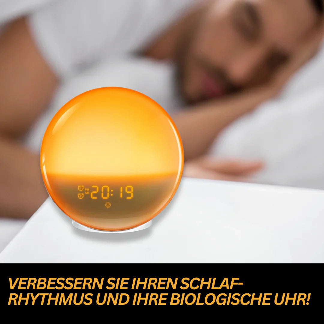 Lichtwecker mit Naturgeräuschen & Sonnenaufgang – Sanft aufwachen mit Licht und Ton | Restfield
