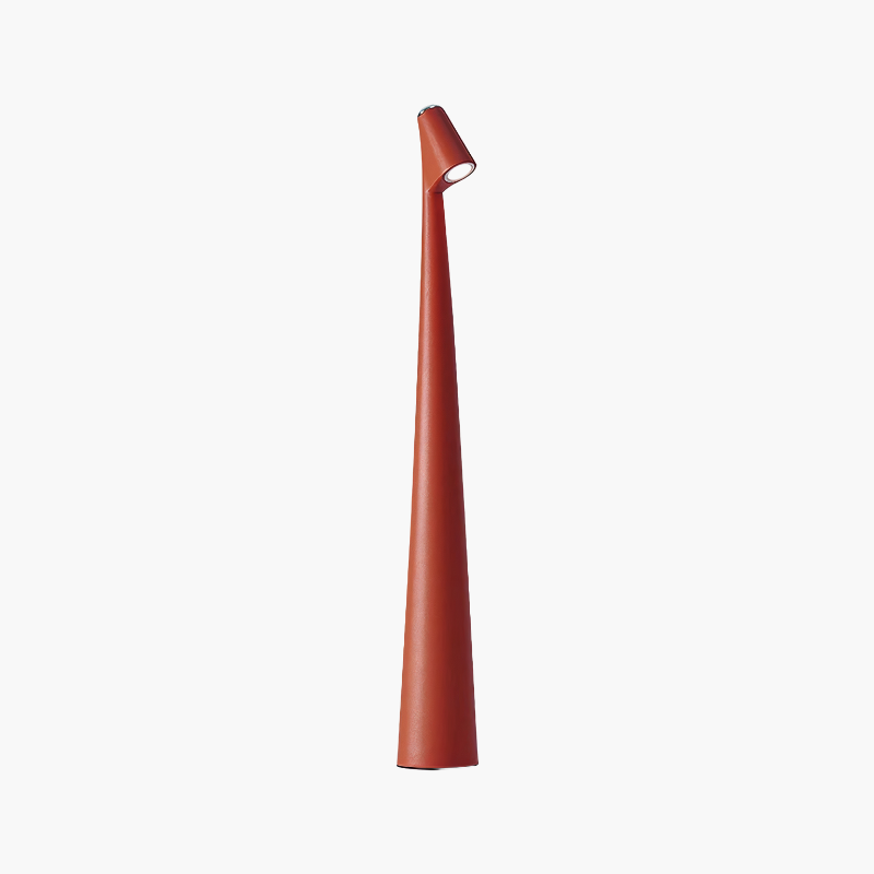 Rechargeable Table Lamp with Dimmable Warm Light and Touch Control | Aluminum Designer Lamp for Indoor and Outdoor | 20 Hours Usage Time | Sansoti