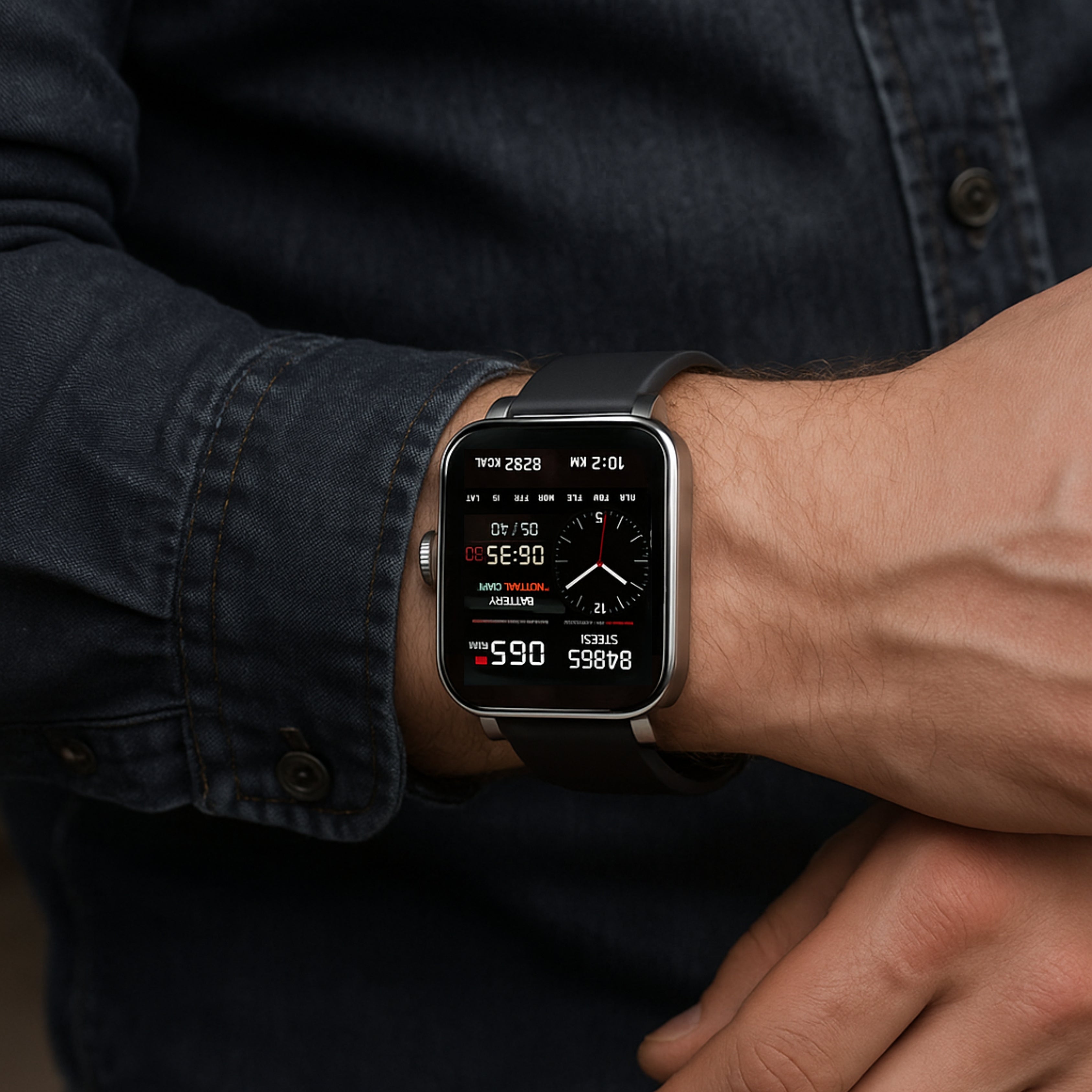 Non-Invasieve Glucosemeter Smartwatch met Realtime Monitoring en Trendanalyse voor Bloedsuikerbeheer | Sansoti