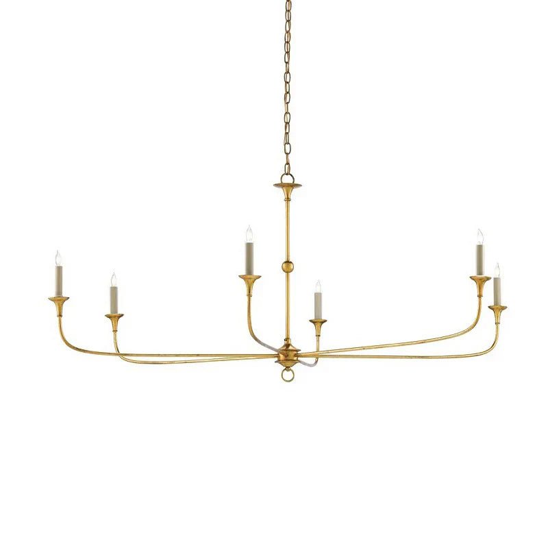 Lampe Bougie Lustre Laiton Métal Or Noir Blanc Nickel Salon Salle à Manger 5 6 Bras Suspension Vintage Lustre Bougies | Restfield