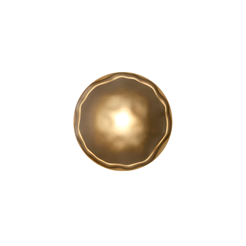 Wandlamp Glas Rond Scandinavisch LED 5W Zwart Goud 20cm Design | Sansoti