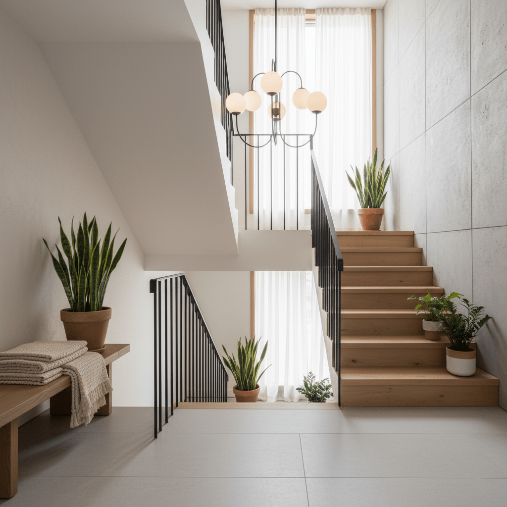 Zwanenhals Kroonluchter Ø76 cm – 8-Lichts Hanglamp met Glazen Bollen Goud/Zwart | Sansoti
