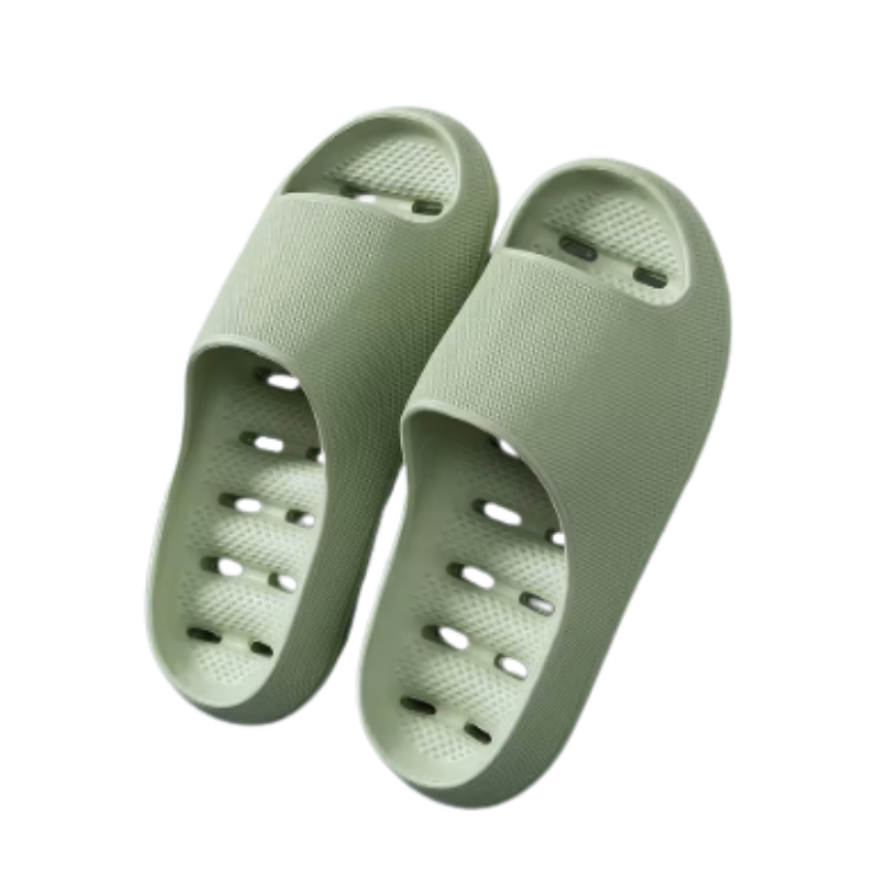 Drainage Badslippers EVA Antislip Snel Drogende Zomersandalen Douche Zwembad Thuis Comfort Badkamer Slippers | Sansoti