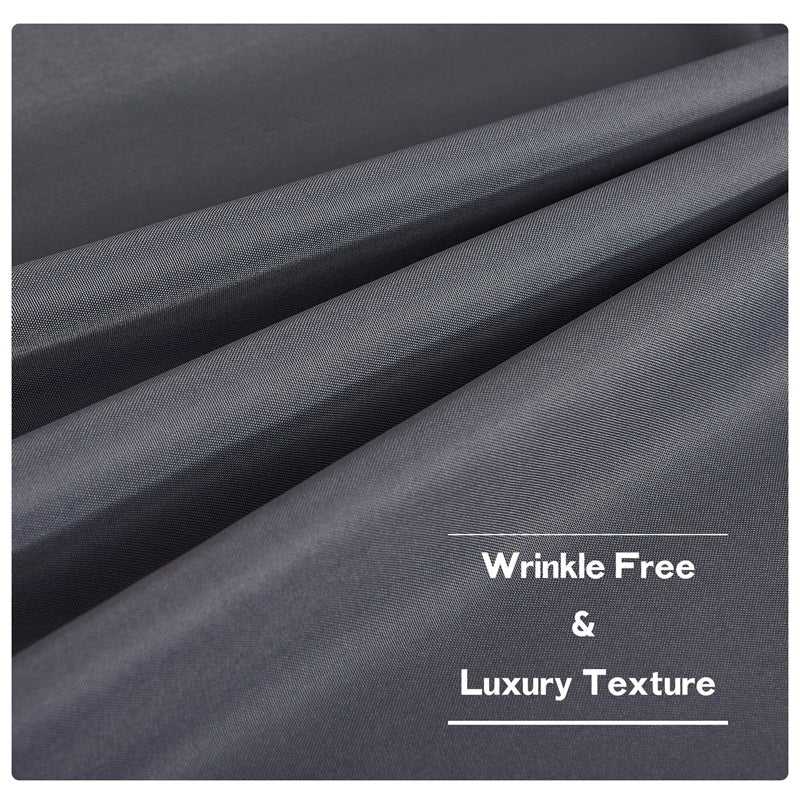 Waterproof Outdoor Curtain Heavy Fabric Windproof UV Protection Privacy 1 Panel Taupe Gray Navy | Sansoti