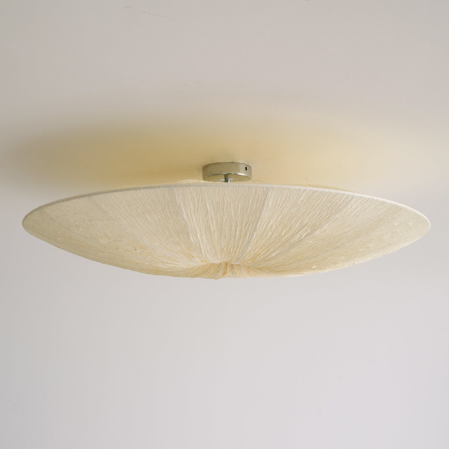 Tassel Plafondlamp Kwastjesdetail Beige Stof IJzer Warm Diffuus Licht Moderne Flush Mount Eetkamer Slaapkamer Entree | Sansoti