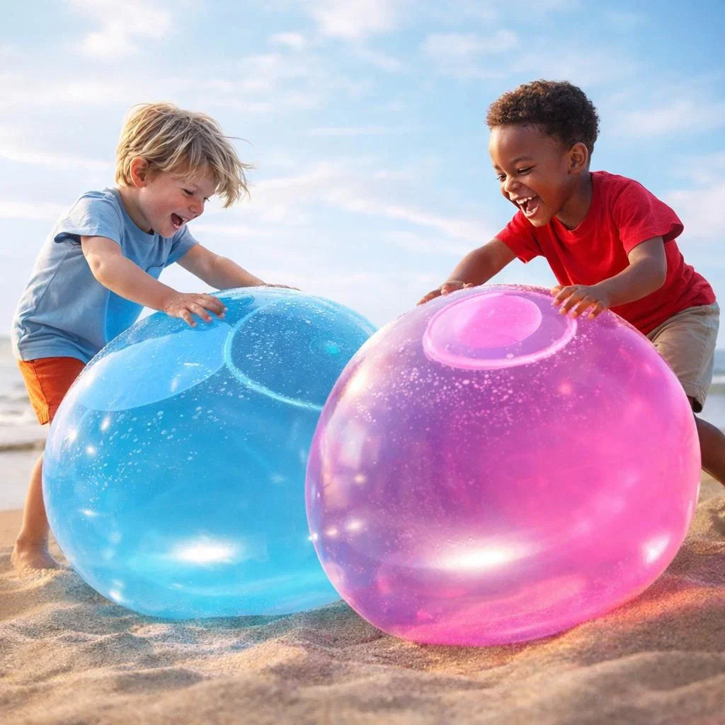 Opblaasbare Speelbal XXL Kinderen & Volwassenen Scheurbestendig TPR Strand Tuin Park | Sansoti