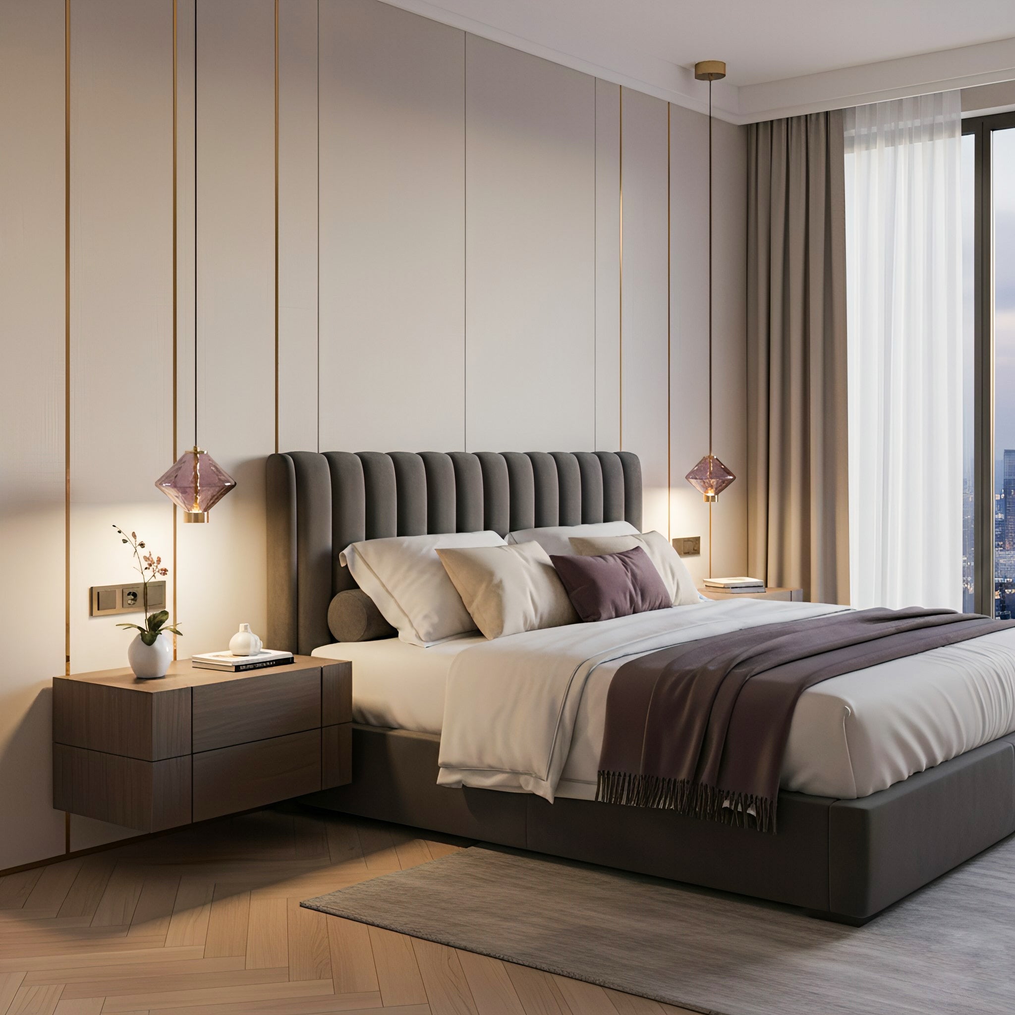 Hanglamp met Gekleurde Glazen Bol – Modern Design voor Eetkamer en Keuken | Sansoti