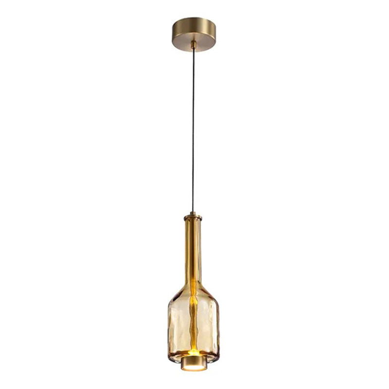 Hanglamp met Gekleurde Glazen Bol – Modern Design voor Eetkamer en Keuken | Sansoti