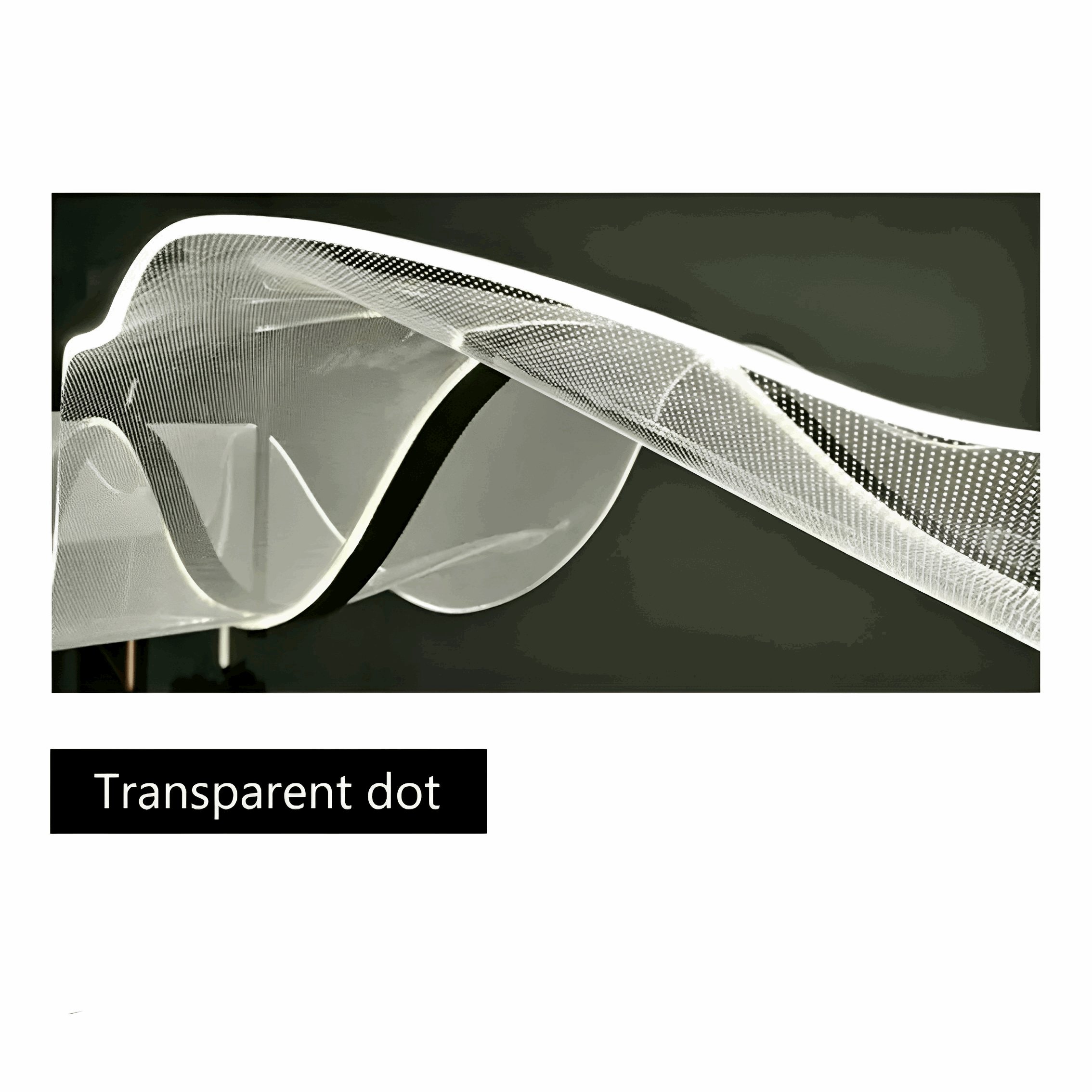 Suspension LED sculpturale avec structure acrylique artisanale et éclairage dimmable | Restfield