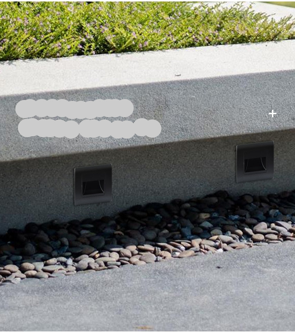 Inbouwspot voor Trappen met Bewegingssensor en Vier Kleuropties | Sansoti