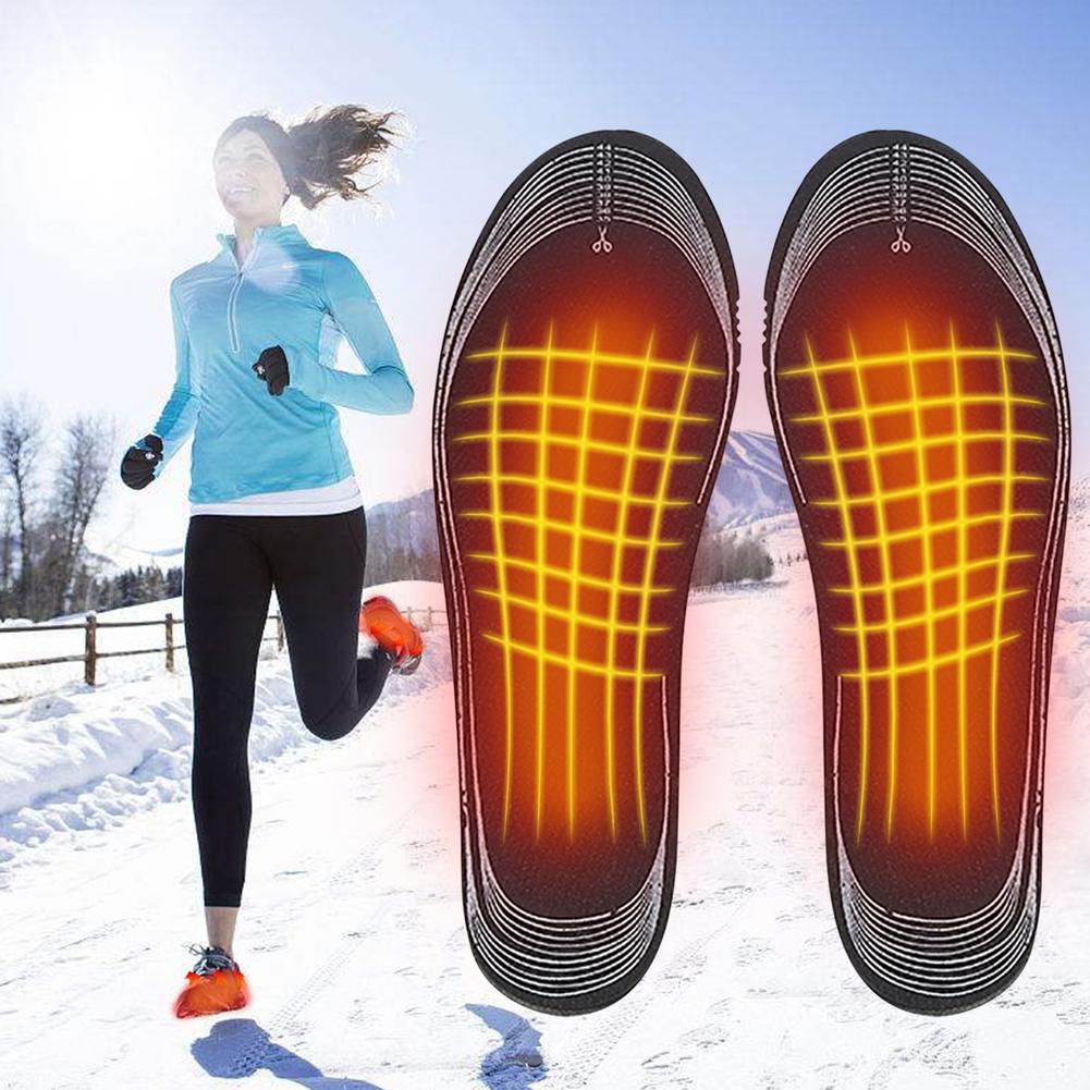 Verwarmbare Inlegzolen Oplaadbaar met USB en Verstelbare Temperatuur voor Warme Voeten tijdens Wintersport Wandelen Skiën en Dagelijks Gebruik | Sansoti