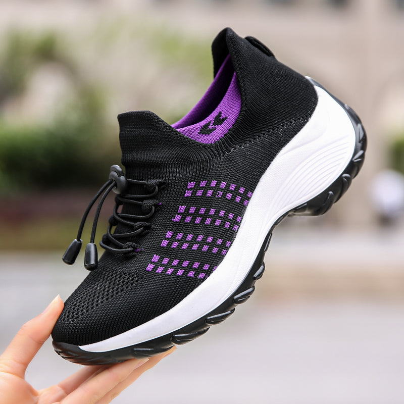 Orthopedische Wandelschoenen met Voetgewelfsteun Ademend Breimesh voor Plantaire Fasciitis Hielspoor Hallux Valgus Artritis | Sansoti
