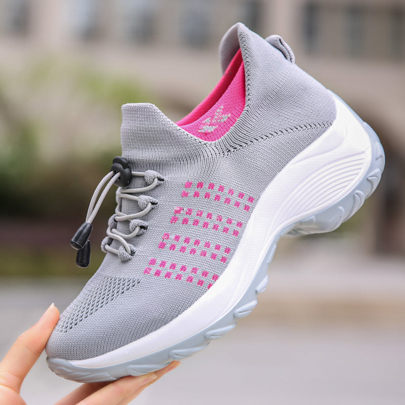 Orthopedische Wandelschoenen met Voetgewelfsteun Ademend Breimesh voor Plantaire Fasciitis Hielspoor Hallux Valgus Artritis | Sansoti