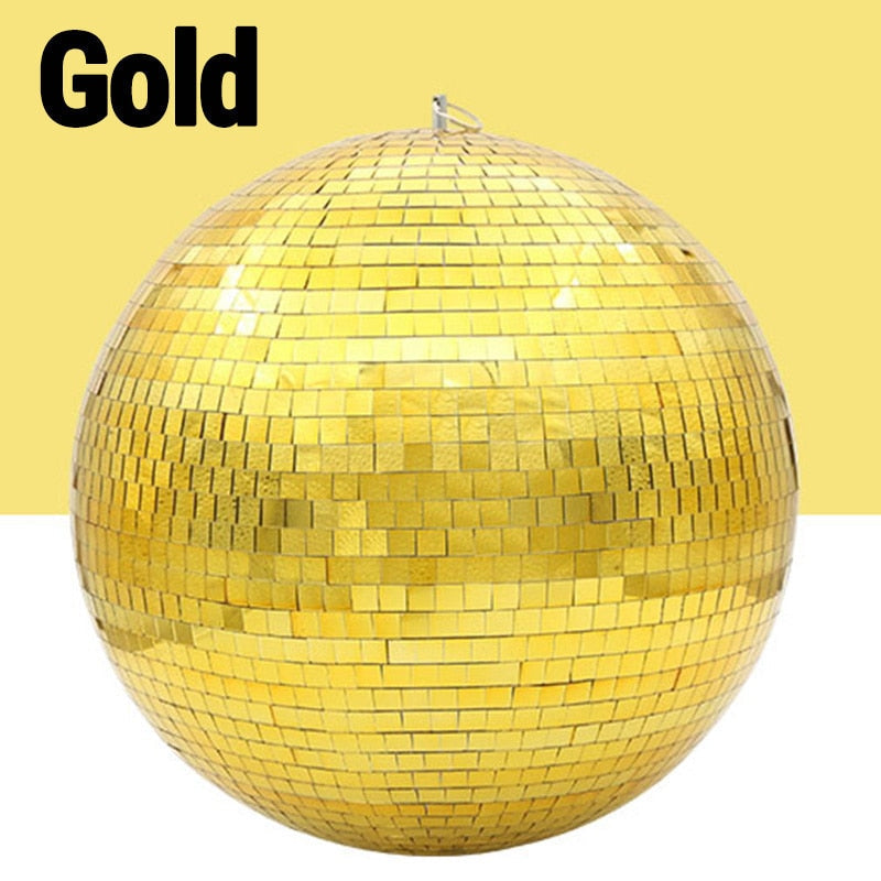Grande boule disco miroir rotative avec moteur en option pour fête, DJ et éclairage de scène 10–30CM | Restfield