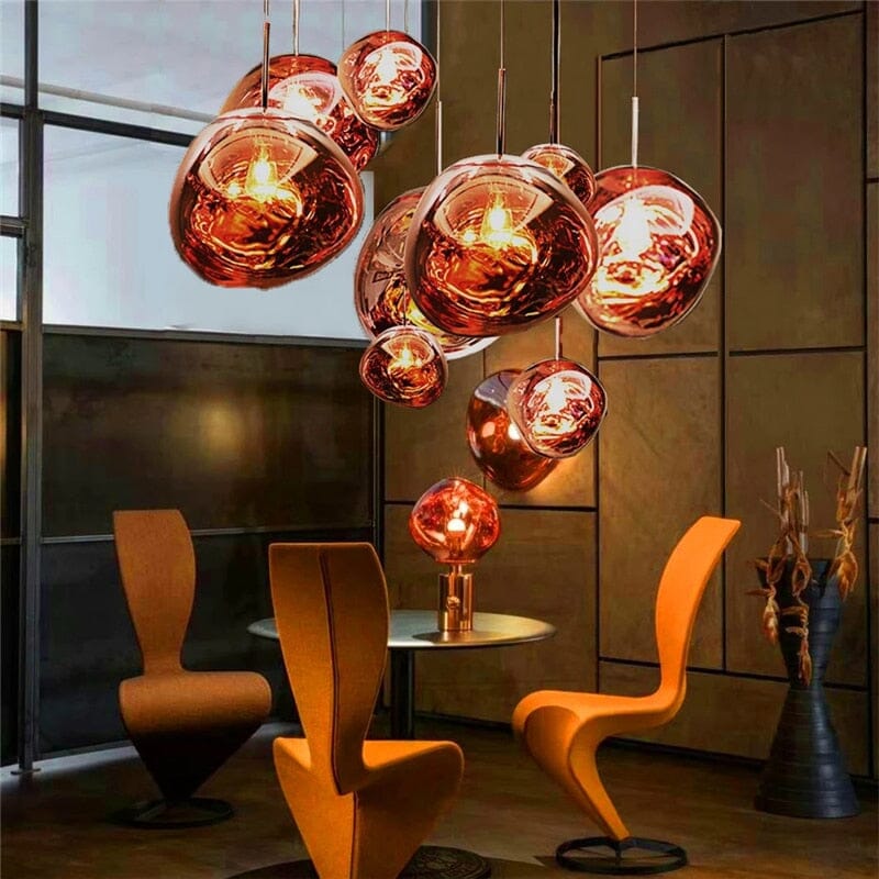 Moderne Lava Hanglamp Met Glazen Of PVC Bol En Verstelbare Ophanghoogte | Sansoti