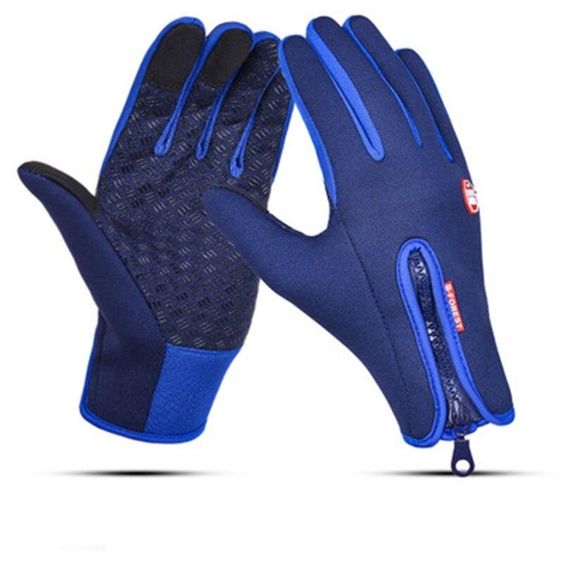 Waterbestendige en Winddichte Handschoenen – Zachte Fleece Voering Thermo Touchscreen Compatibel – Unisex Winter Handschoenen Outdoor Sport Fietsen Wandelen | Sansoti